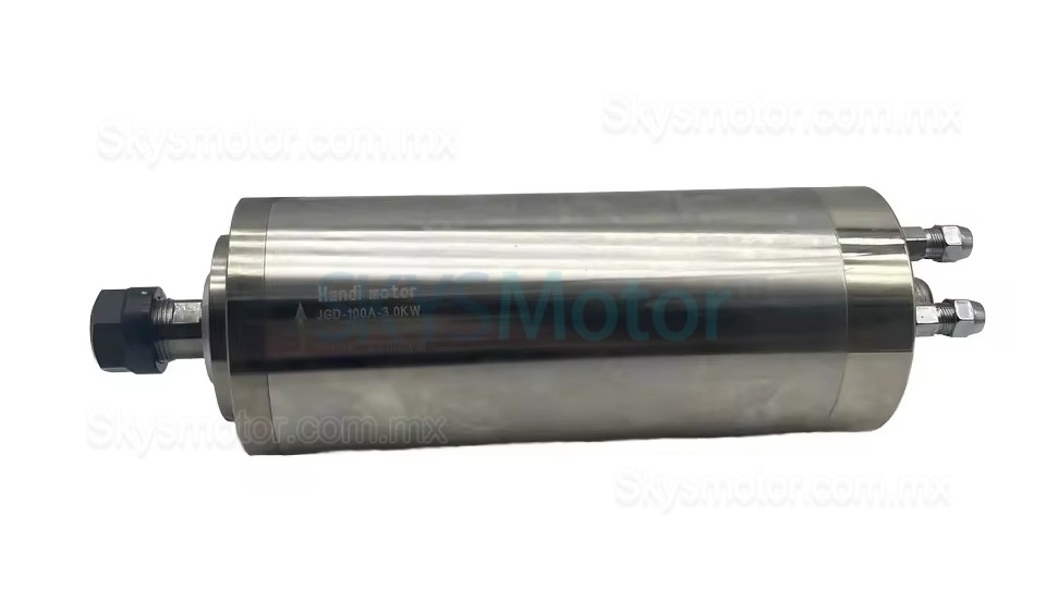 Motor de husillo CNC refrigerado por agua JGD-100A-3.0KW 110V/220V/380V 3kW 24000rpm pinza ER20 400Hz